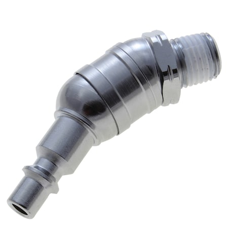 Free-Angle Plug, Free Angle, ARO 210, 1/4" Body Size, 1/4" Male NPT NFAP-N2M-A210